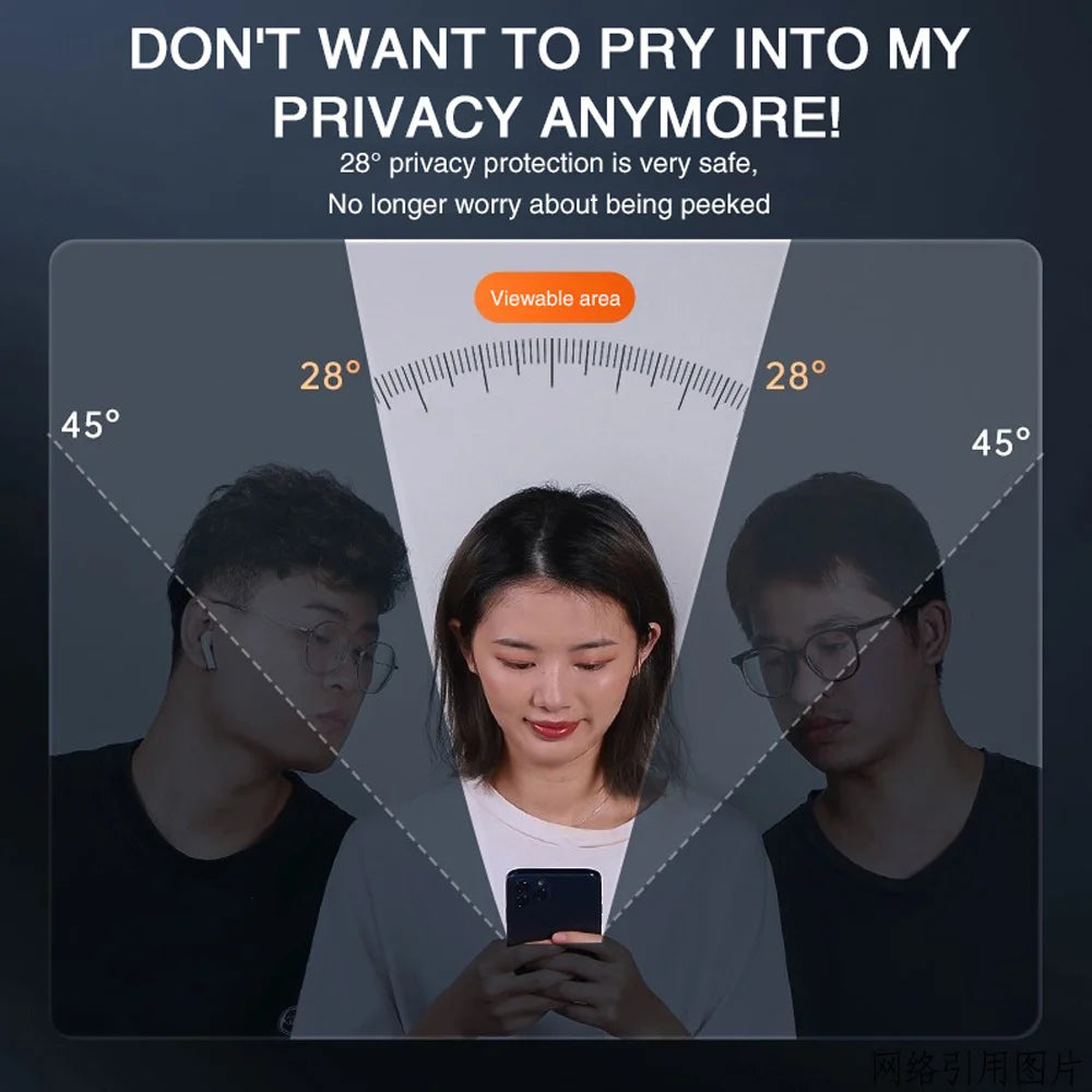 1~3PCS anti Spy Tempered Glass for Iphone 17 17E 16E 16 15 Pro Max Privacy Screen Protector Iphone 15 14 plus 13 12 11 Pro Max Antiespia Pelicula De Cristal Templado Iphone 17 Pro Max Anti-Peeping Protective Film